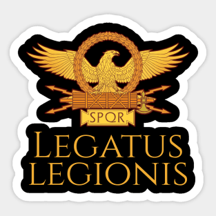 Legatus Legionis - Roman Legionary Officer SPQR Aquila Sticker